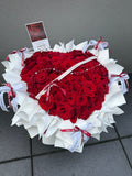 Grand Heart Red Bouquet